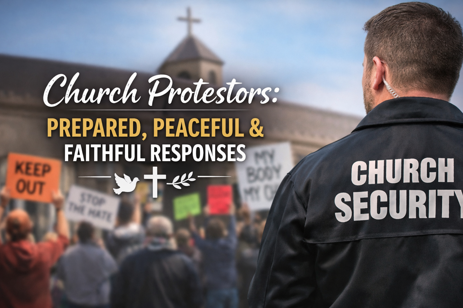 Church Protesters: Prepared, Peaceful, and Faithful Responses